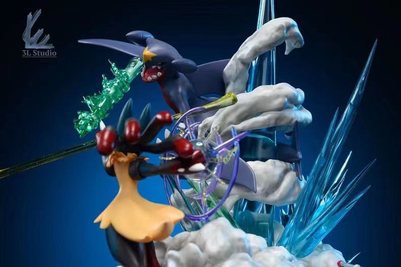 【Pre-sale】Lucario VS Garchomp-Pokemon-3L Studio