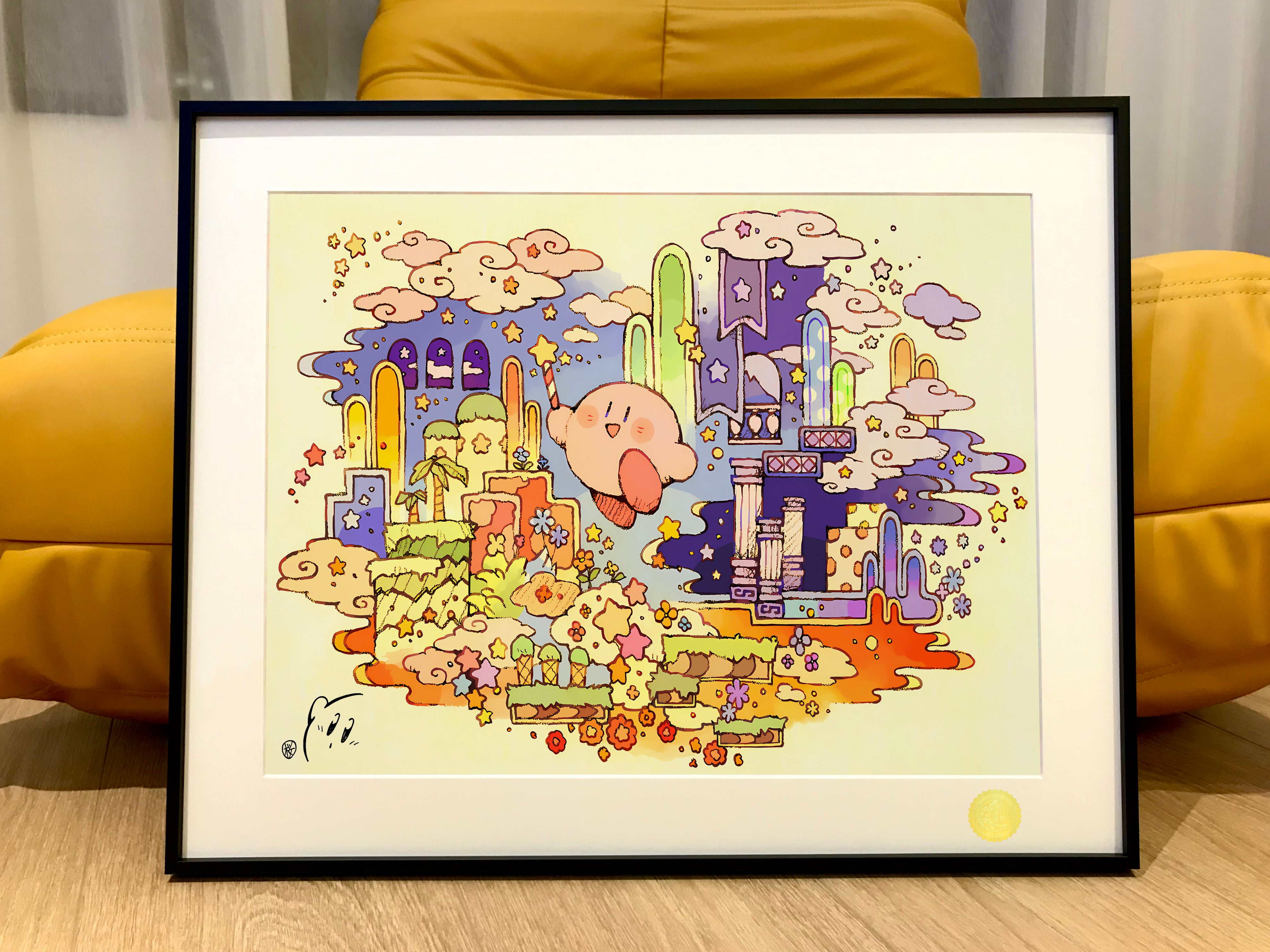 【Pre-sale】Decorative Painting of Kirby-Kirby-XingKong Studio