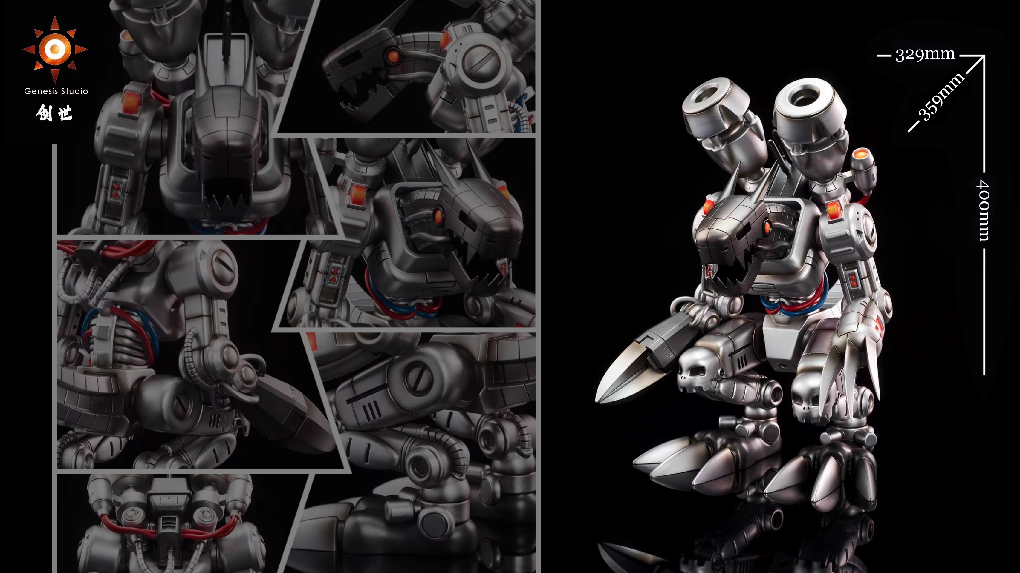 【Pre-sale】Devidramon-Digimon-Genesis Studio