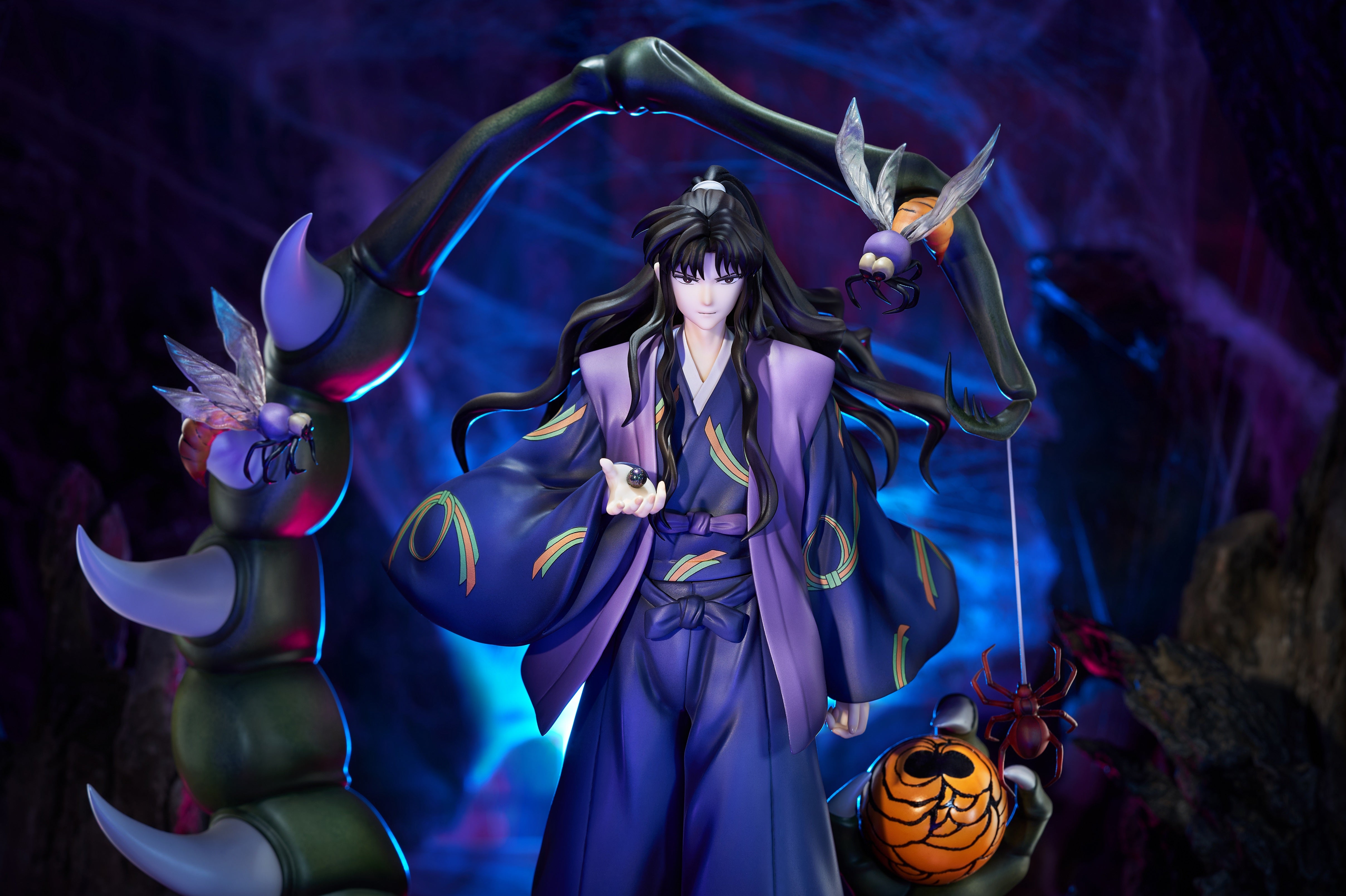 【In stock】1/7 Scale Naraku & Kanna & Hakudoshi-InuYasha-HunYu Studio