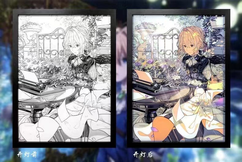【In Stock】Decorative Paint of Typewriter Violet-Violet Evergarden-momo Studio