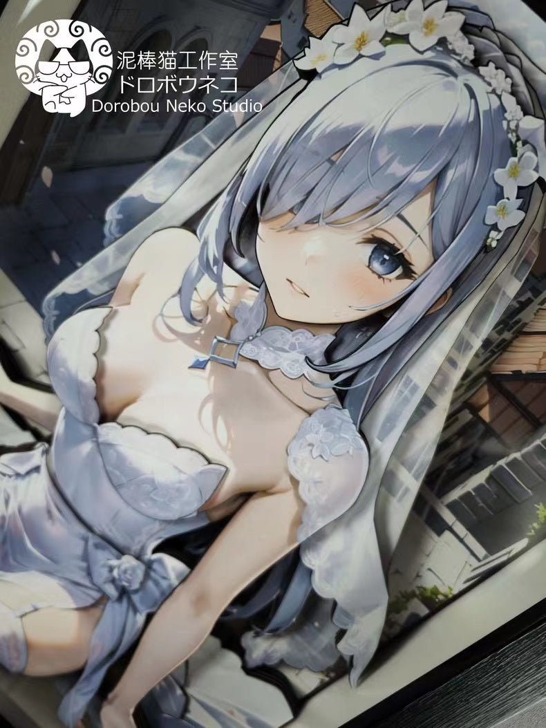 【In stock】Decorative Painting of DSHY Shenhe-Genshin Impact-Dorobou Neko Studio