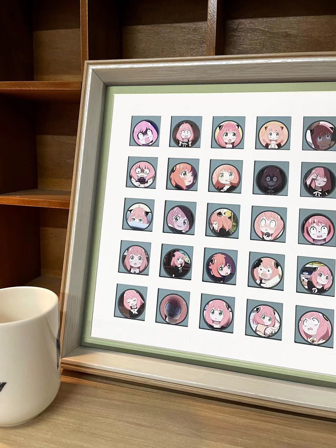 【In stock】25 Memes of Anya Forger Decoration Painting-