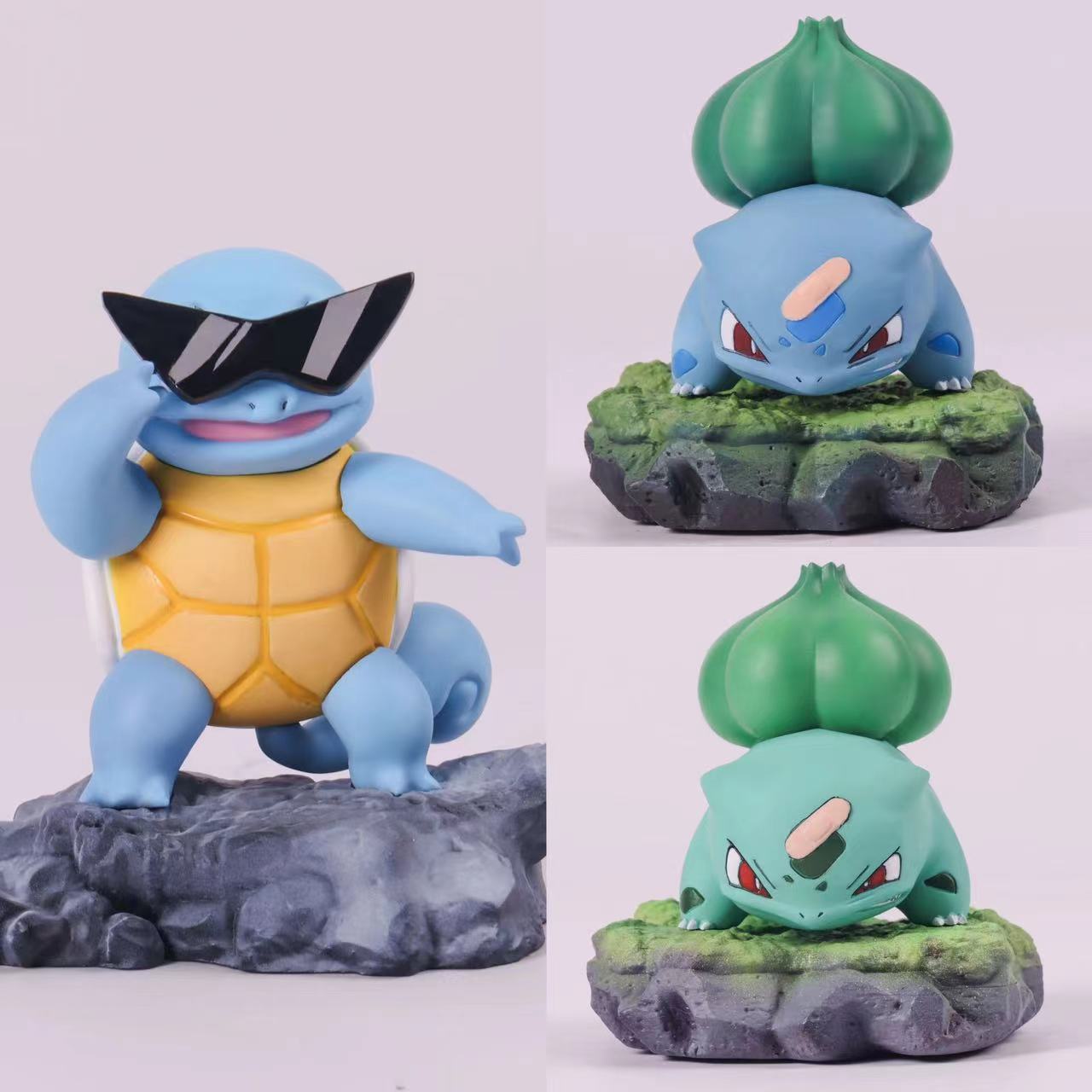 【Pre-sale】Squirtle & Bulbasaur-Pokemon-YT Studio