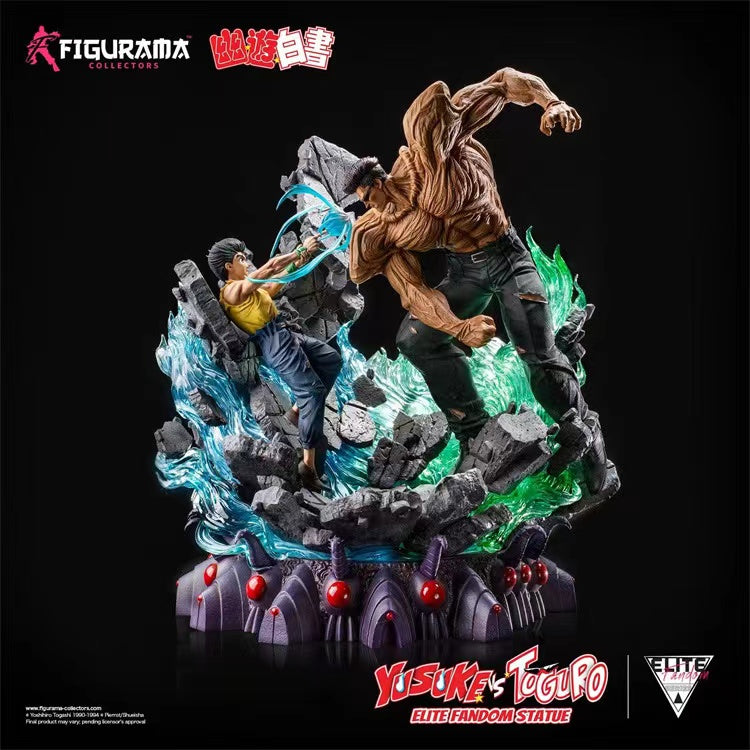 【Pre-sale】1/6 Scale Yuusuke VS Toguro-YuYu Hakusho-Figurama Studio