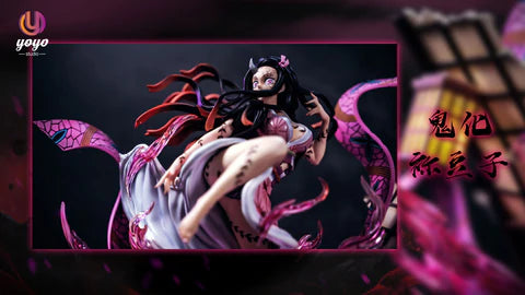 【In stock】1/6 Scale Nezuko Fully Awakened Form & Crying Little Nezuko-YOYO-Studio