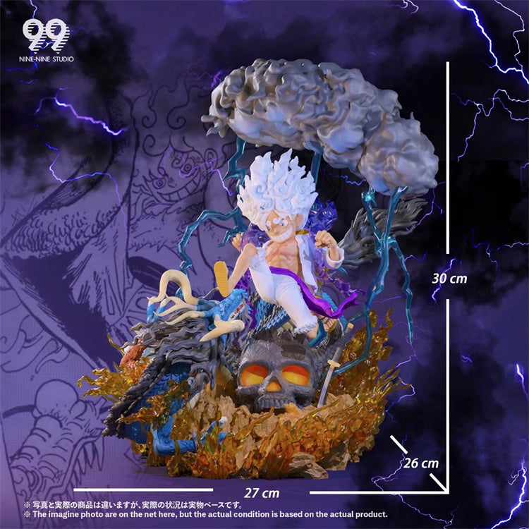 【Pre-sale】Gear Fifth Gomu Gomu no Gigant Monkey D. Luffy vs Kaido-One piece-NINE-NINE Studio