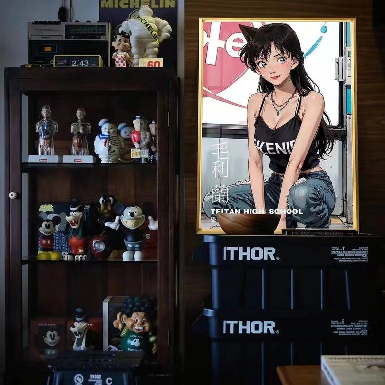 【In stock】Decorative Painting of Mouri Ran & Suzuki Sonoko-Detective Conan-Billion Birds Studio