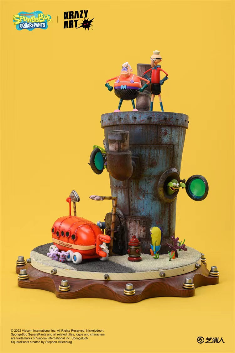 【Pre-sale】Bikini Bottom-SpongeBob SquarePants-Krazy Art Studio