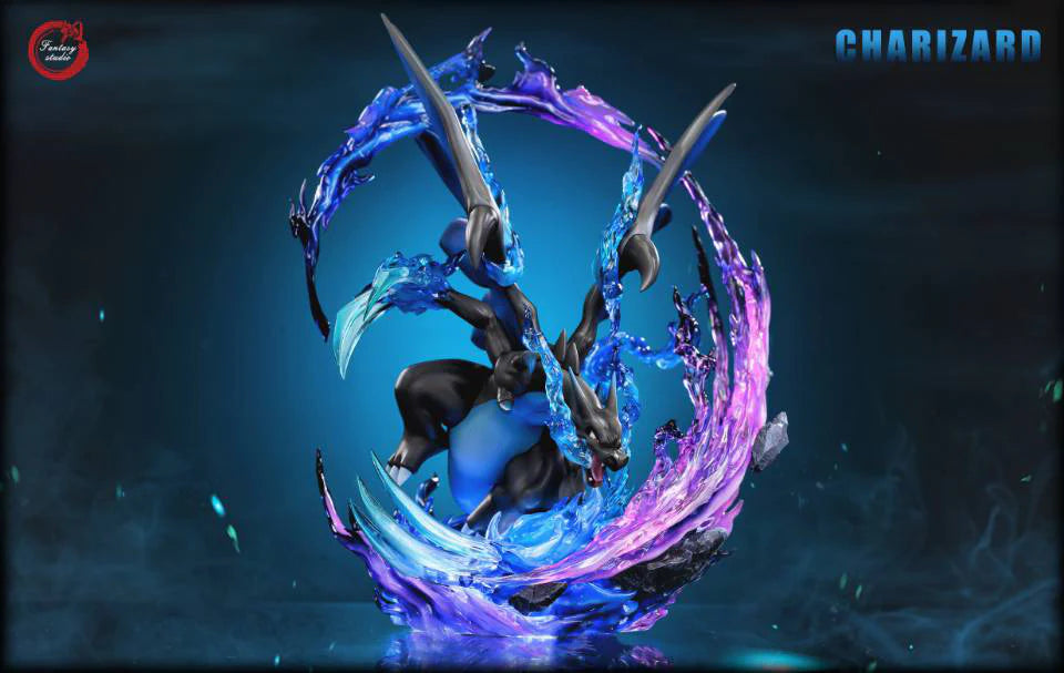 【Last one】GX Evolution Series Charizard X with LED - Pokemon- Fantasy Studios