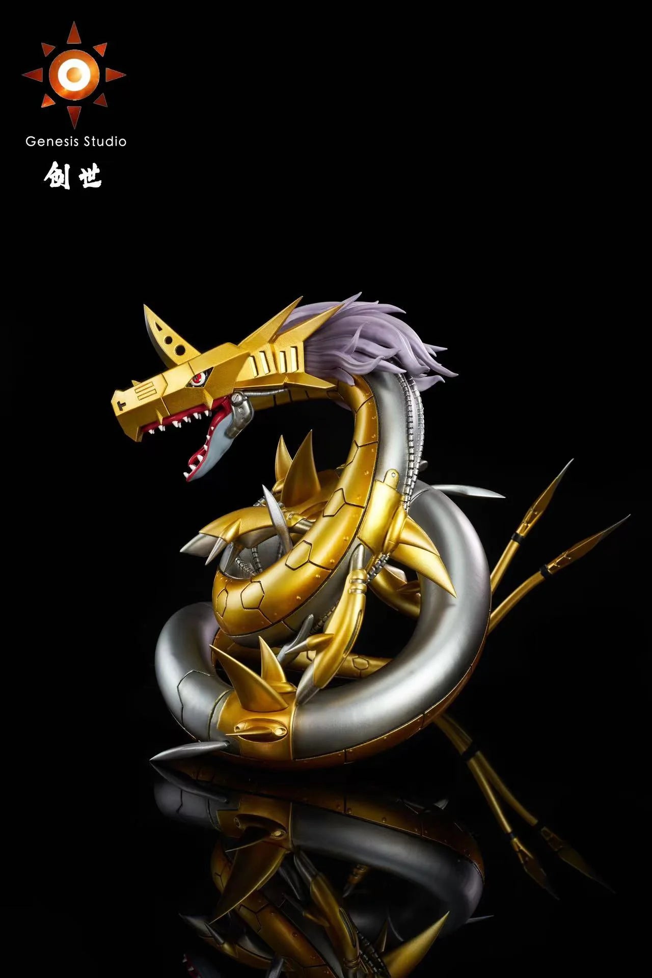 【Pre-sale】Dark Master Dark Ocean Series MetalSeadramon - Digimon  - Genesis-Studio