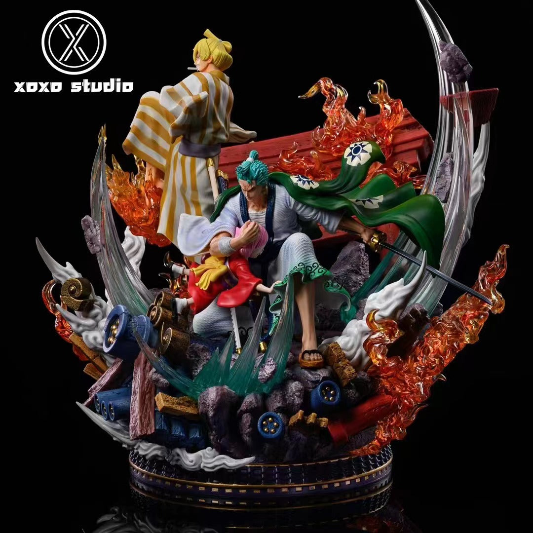 【Pre-sale】POP Scale Zoro & Sanji & Toko-ONE PIECE-XOXO Studio
