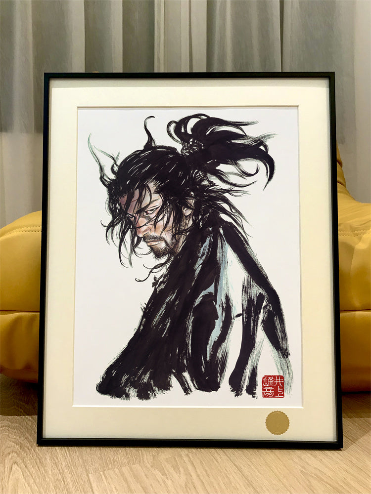 【In stock】Character of Vagabond manga Musashi Miyamoto Decorative Painting-Xingkong Studio