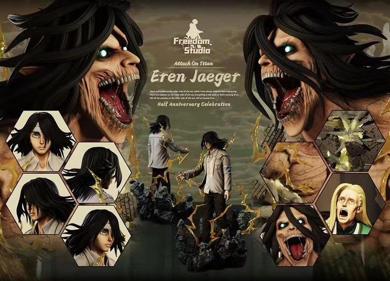 【Pre-sale】Eren Jaeger-Attack on Titan-Freedom Studio