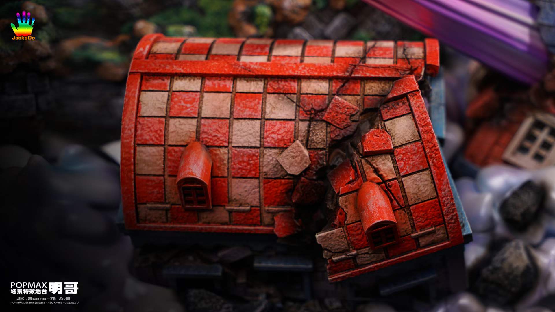 【Pre-sale】POP MAX Scale Donquixote Doflamingo Special Effect Base ONLY Holy Ammo-One piece-JacksDo Studio