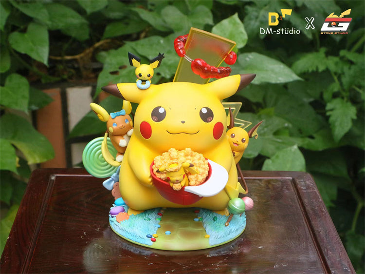【Pre-sale】Small & Big Scale Pikachu Family-Pokemon-DM Studio