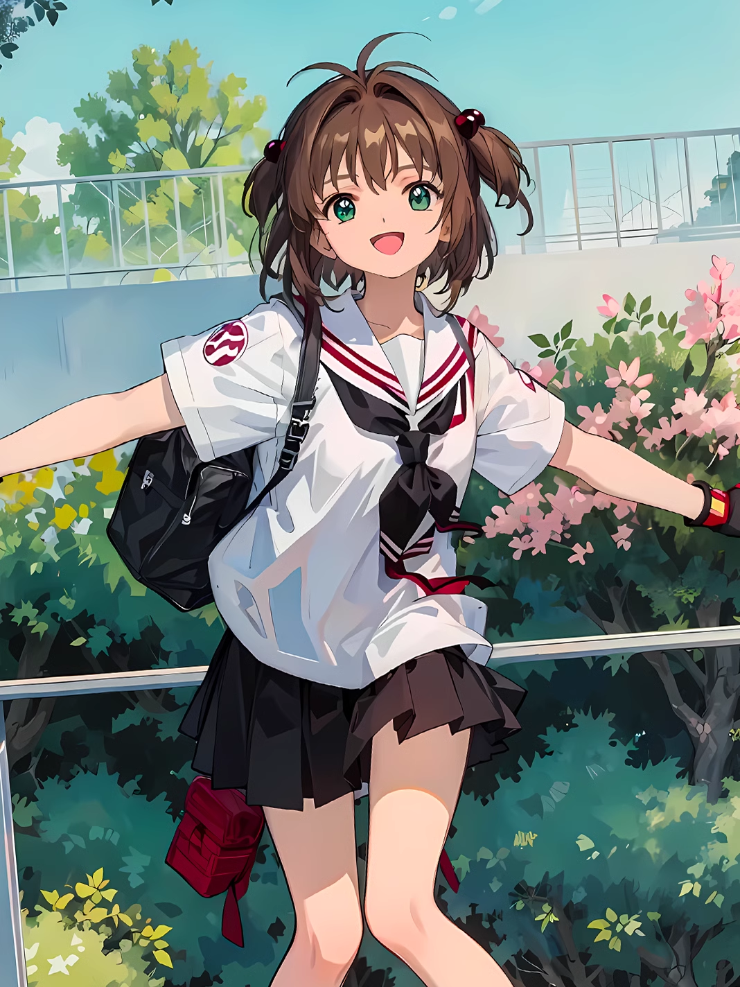 【Pre-sale】Decorative Painting of Roller Skating Sakura-Card Captor-XingKong Studio