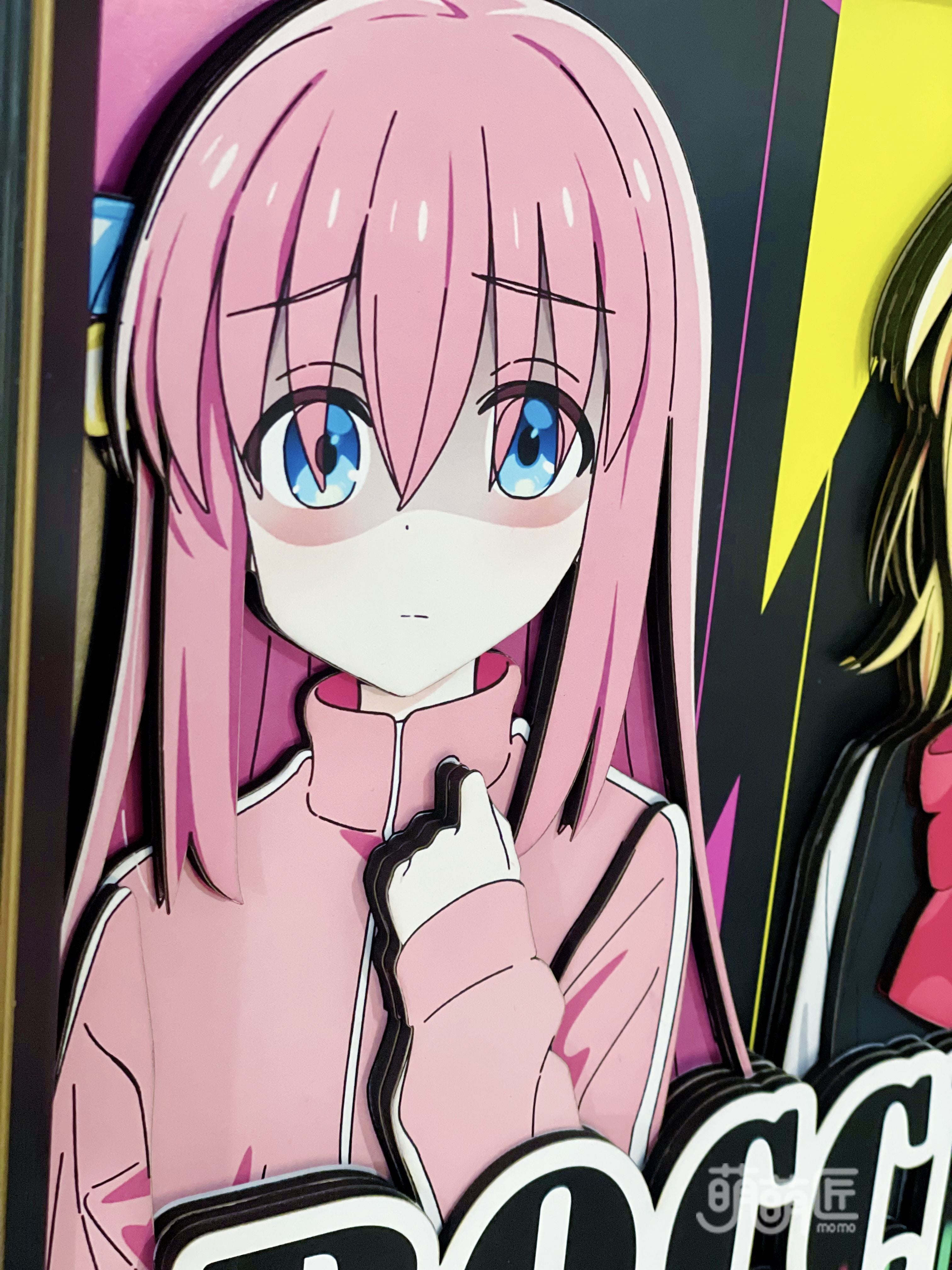 【In stock】3D Decorative Paint of Hitori Gotoh & Nijika Ijichi & Ryo Yamada & Ikuyo Kita-Bocchi the Rock! Decorative Painting-momo Studio