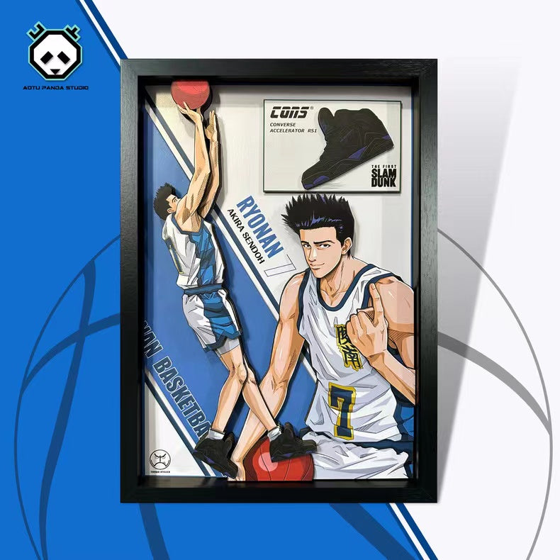 【In stock】Decorative Painting of Akira Sendoh-Slam Dunk-Autu Panda Studio