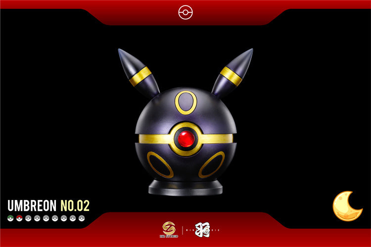 【In stock】1/1 Scale Poke Ball Series 002 Umbreon Poke Ball -Pokemon-Wing Studio