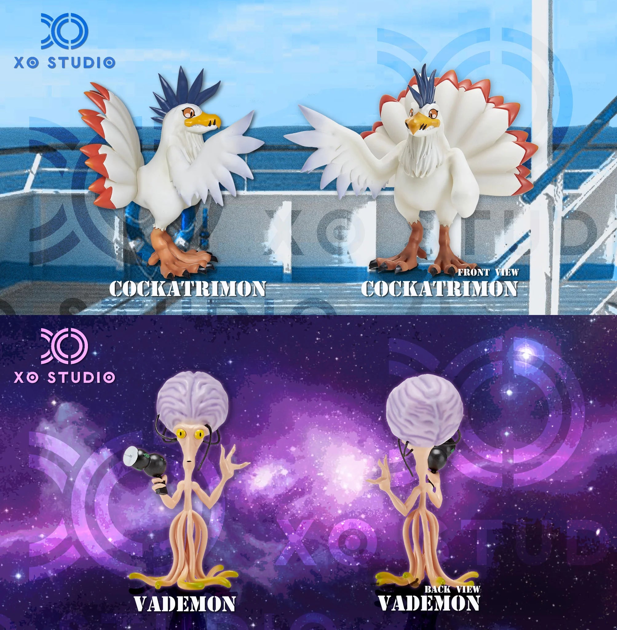 【Pre-sale】Cockatrimon & Vademon - Digimon  - XO Studio