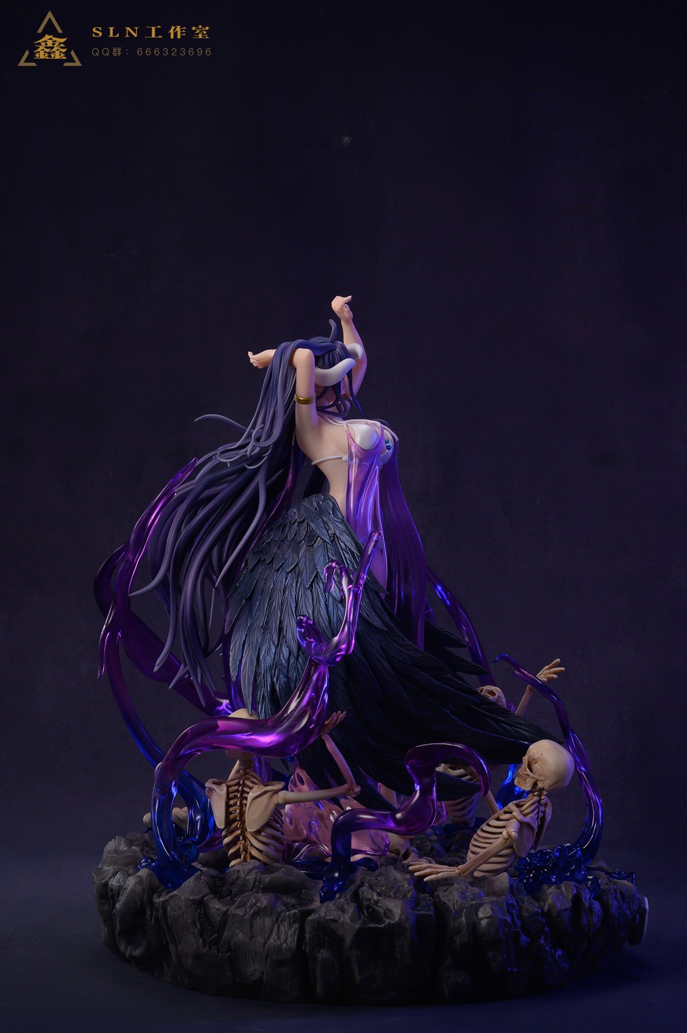 【Pre-sale】1/4 Scale Albedo-Onmyoji Official Statue-SLN Studio