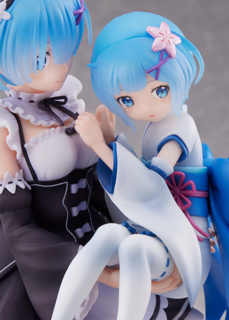 【Pre-sale】S-Fire Series Rem & Childhood Rem-Re:Starting Life From Zero in a Different World Official Statue-SEGA