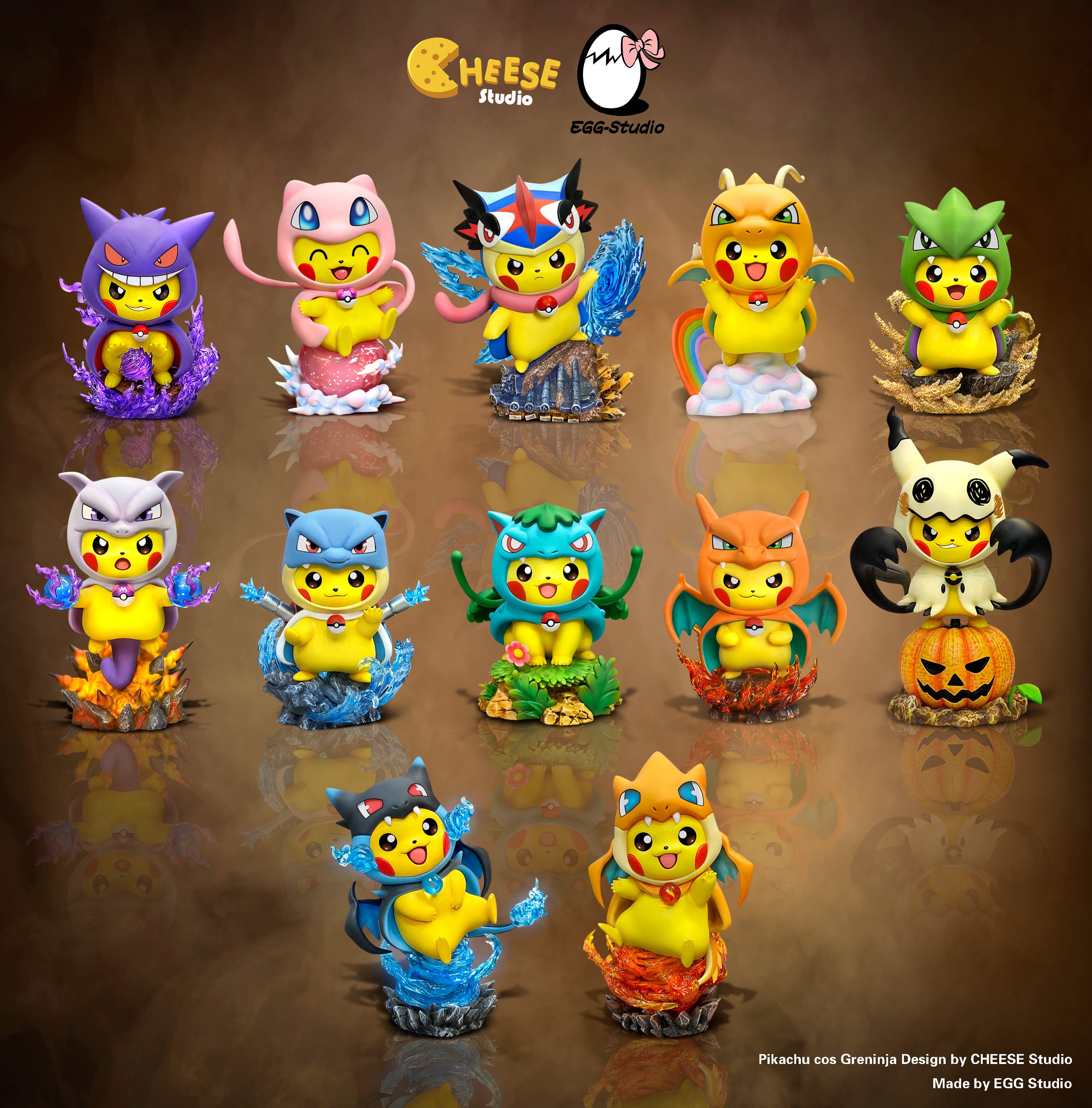 【Pre-sale】Greninja Cosplay Pikachu-Pokemon-CHEESE Studio