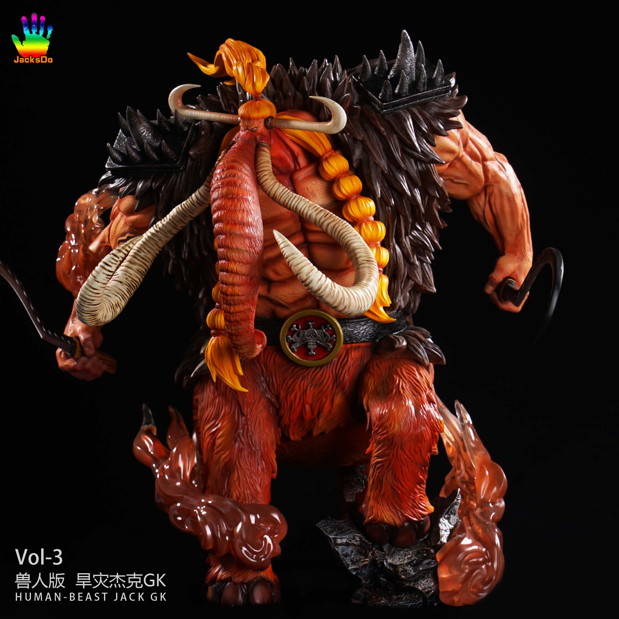 【Pre-sale】1/8 Scale Human-Beast Form Jack-One piece-JacksDo Studio