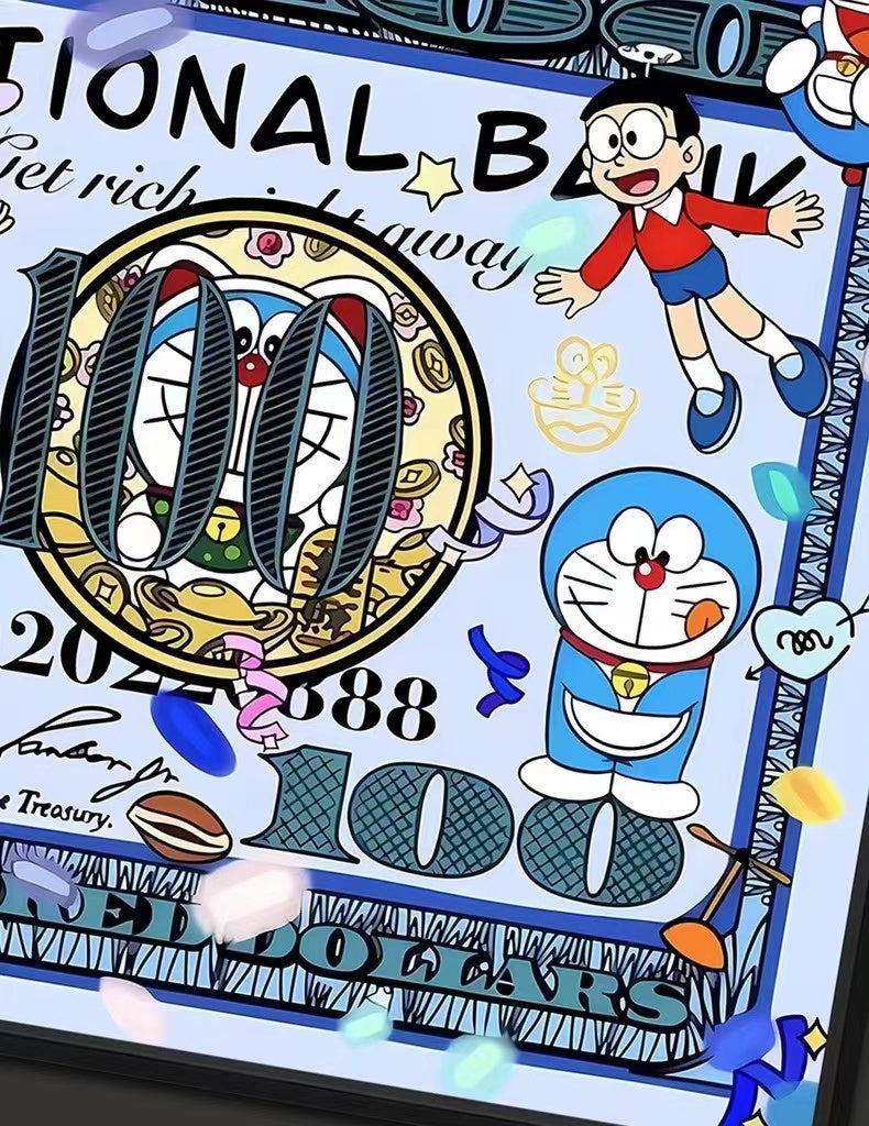 【In stock】Decorative Painting of Doraemon-Billion Birds Studio