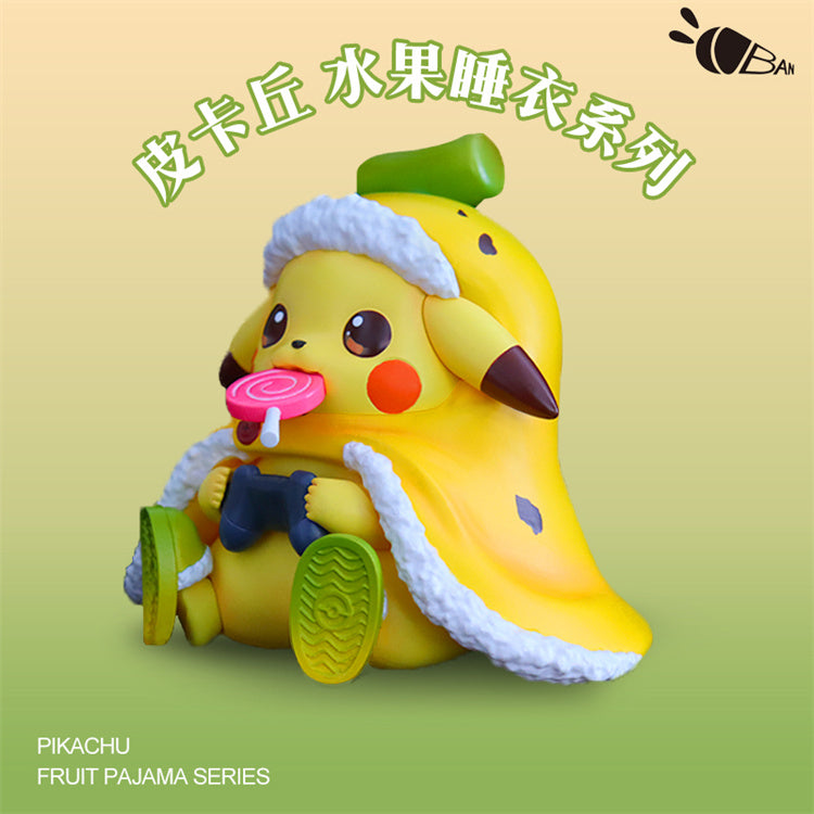 【In stock】Fruit Pajama Series Banana Pikachu-Pokemon-RADISH Studio
