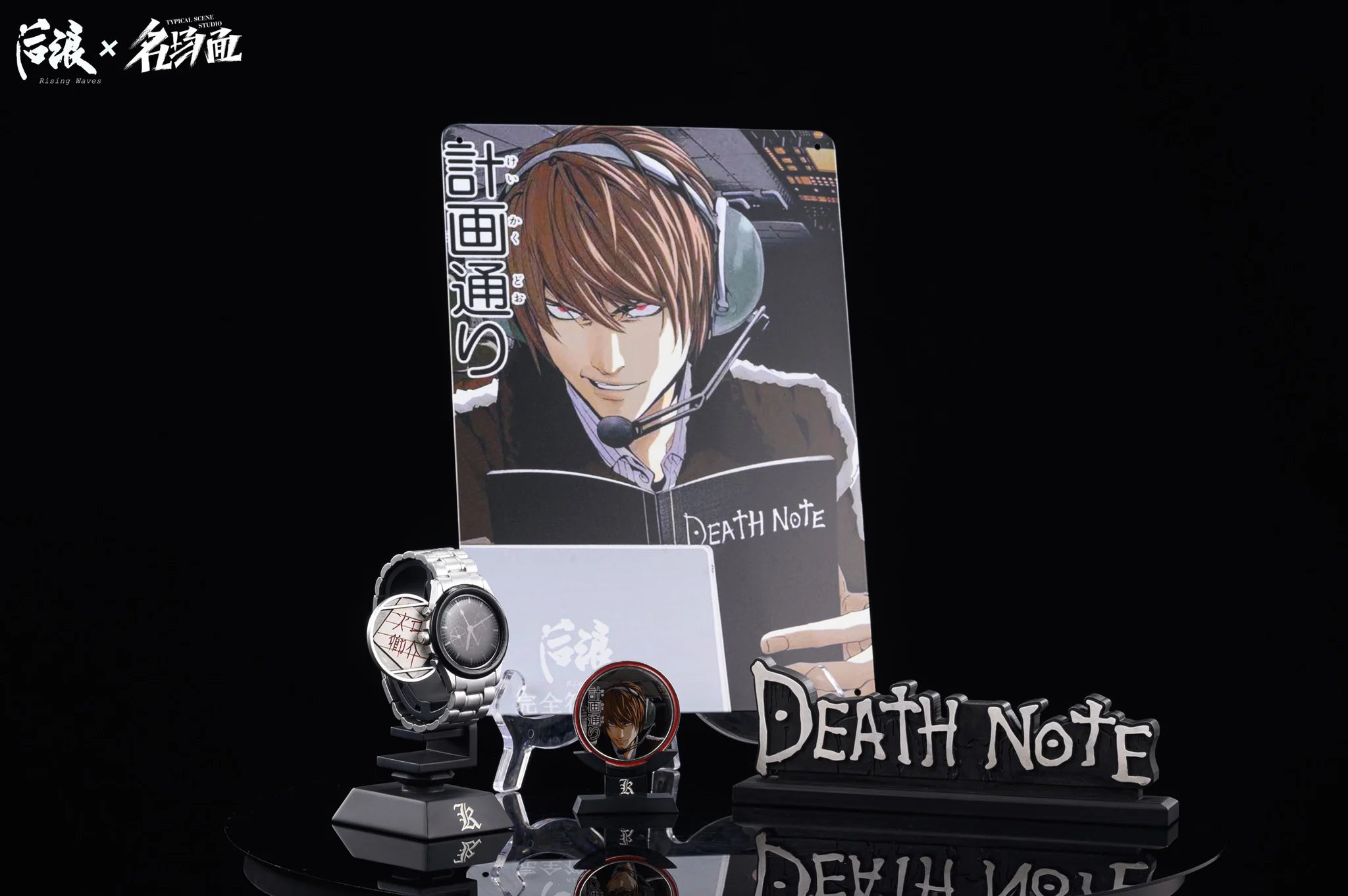 【Sold out no more】1/3 Scale Light Yagami Bust Statue - Death Note  - Rising Waves Studio