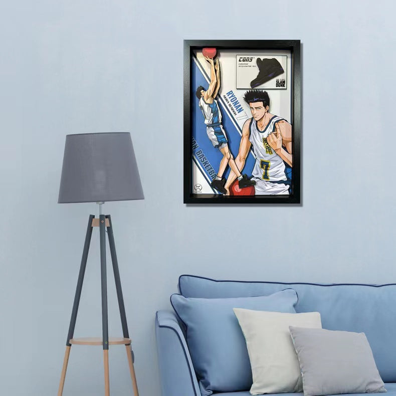 【In stock】Decorative Painting of Akira Sendoh-Slam Dunk-Autu Panda Studio