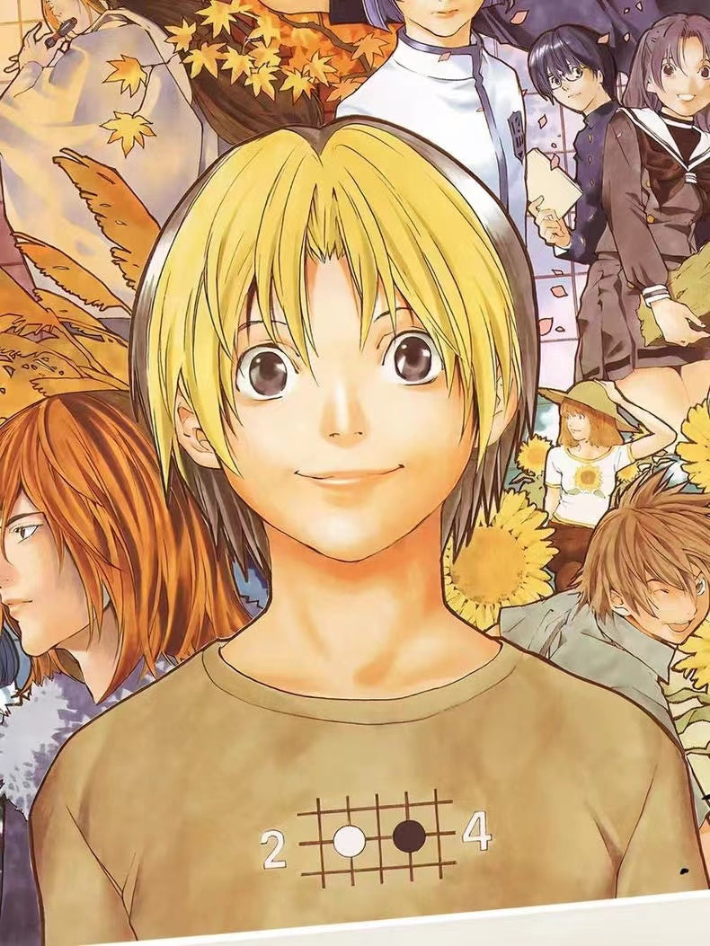 【Pre-sale】Decorative Painting of Shindo Hikaru, Fujiwara Sai & Toya Akira-ヒカルの碁-XingKong Studio