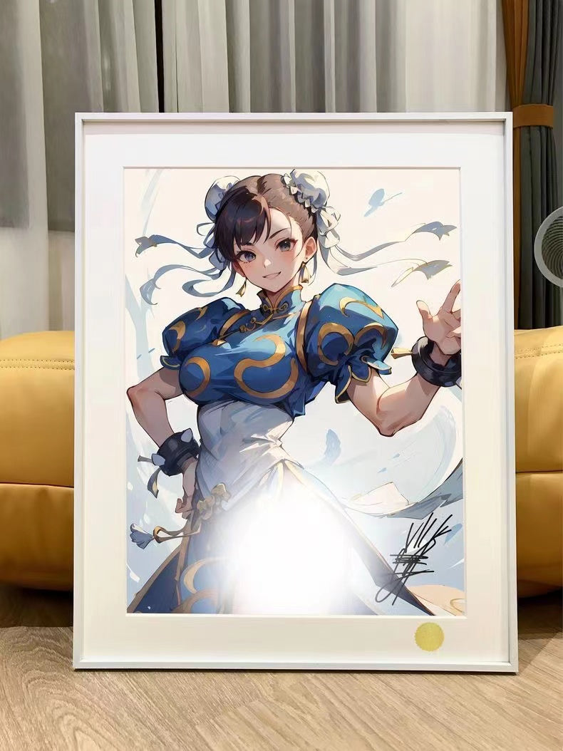 【Pre-sale】Decorative Painting of Chun-Li-Street Fighter-XingKong Studio