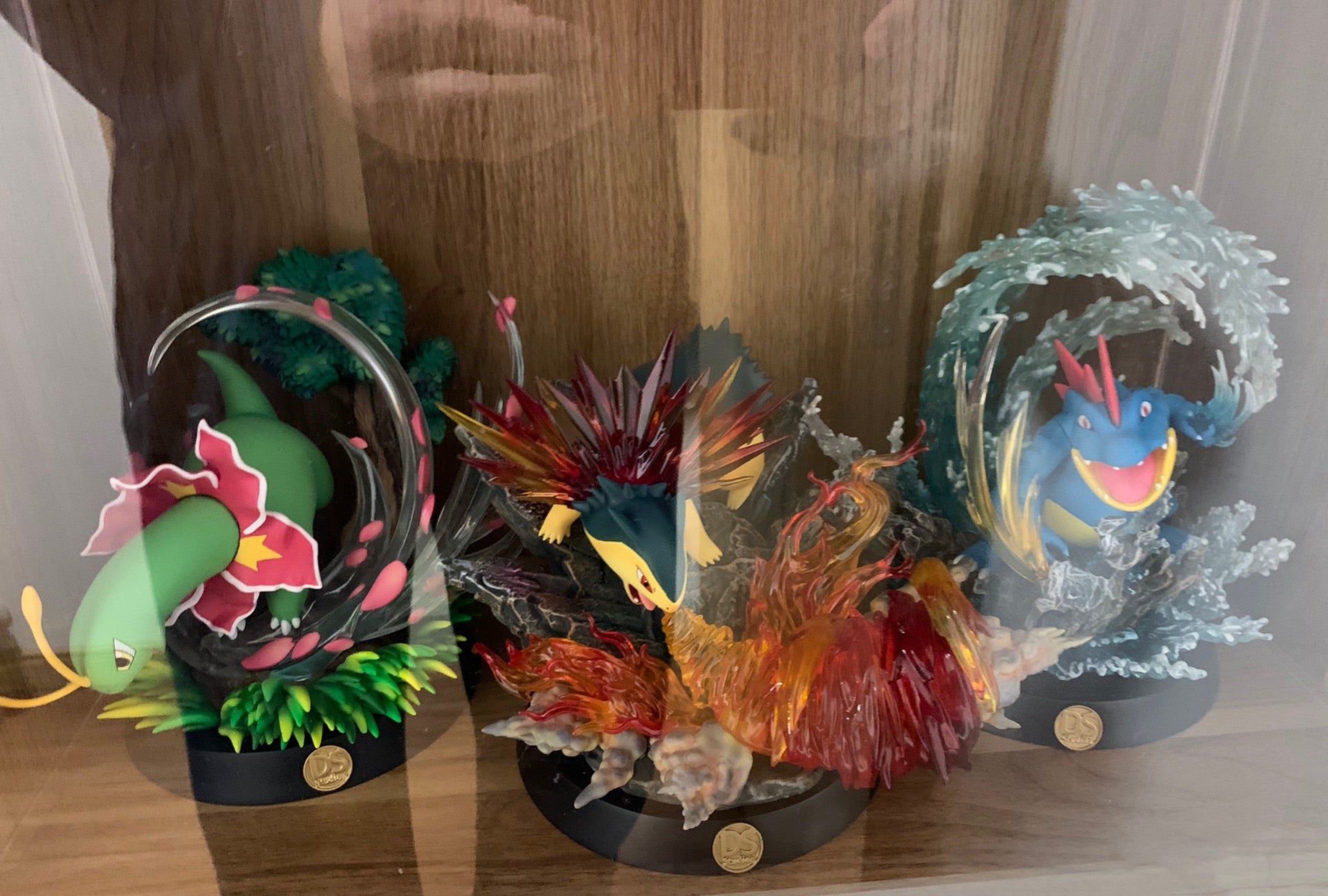 【In stock】【Bundle Sale】Cyndaquil/Totodile/Chikorita 3 in 1 bundle set GK Statue-Pokemon-DS Studio