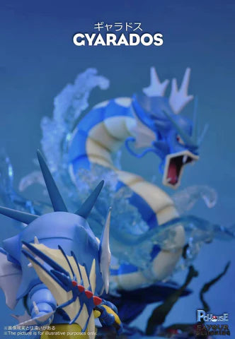 【Sold out no more】Gyarados Family-Pokemon Resin Statue-PCHouse Studio