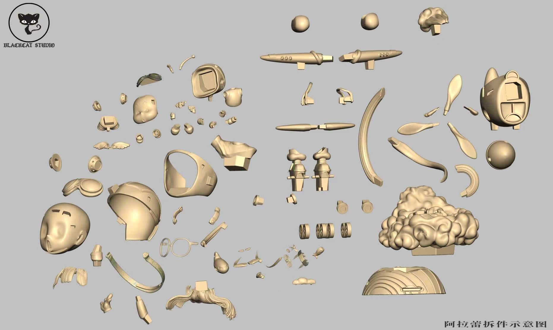 【Pre-sale】Dr. Slump-Dr. Slump-Black Cat-studio