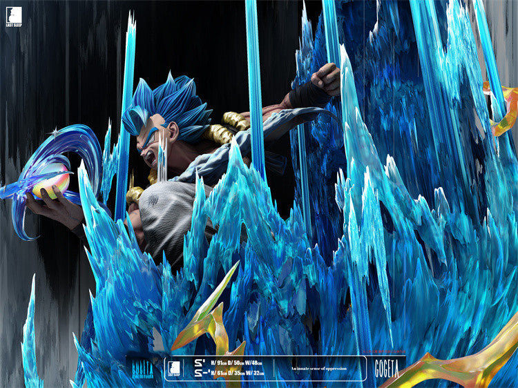 【In stock】S- Scale Gogeta with LED-Dragonball-LAST SLEEP Studio