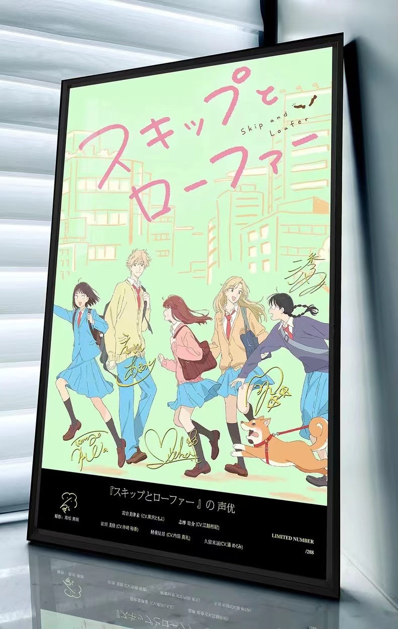 【Pre-sale】Decorative Painting of スキップとローファー-Billion Birds Studio