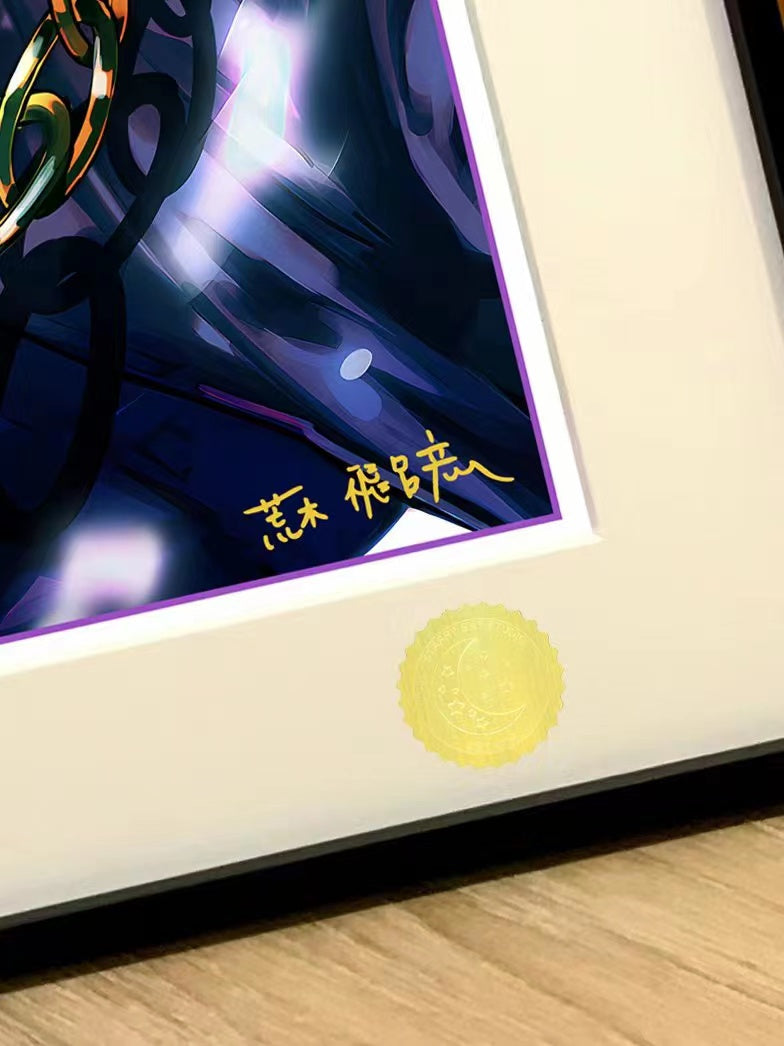 【Pre-sale】Decorative Painting of Jojo vs Dio-JoJo's Bizarre Adventure-XingKong Studio