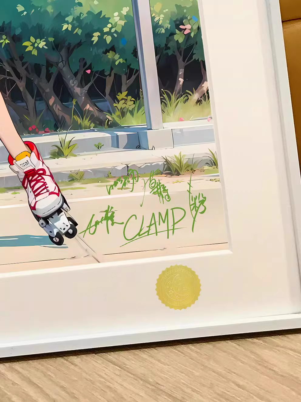 【Pre-sale】Decorative Painting of Roller Skating Sakura-Card Captor-XingKong Studio