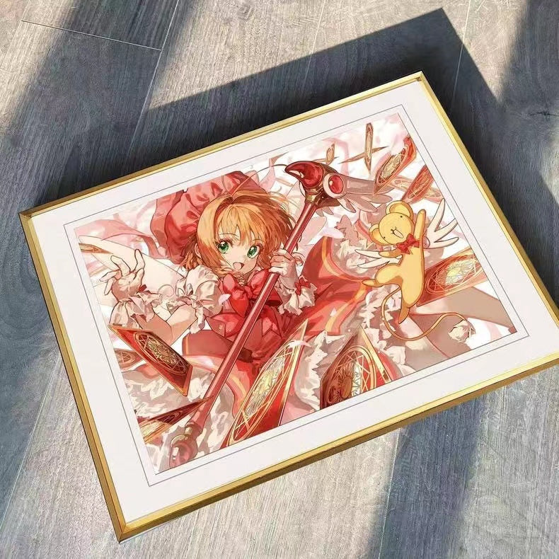 【In Stock】Decorative Painting of Card Captor Sakura & Cerberus-Card Captor-Billion Birds Studio