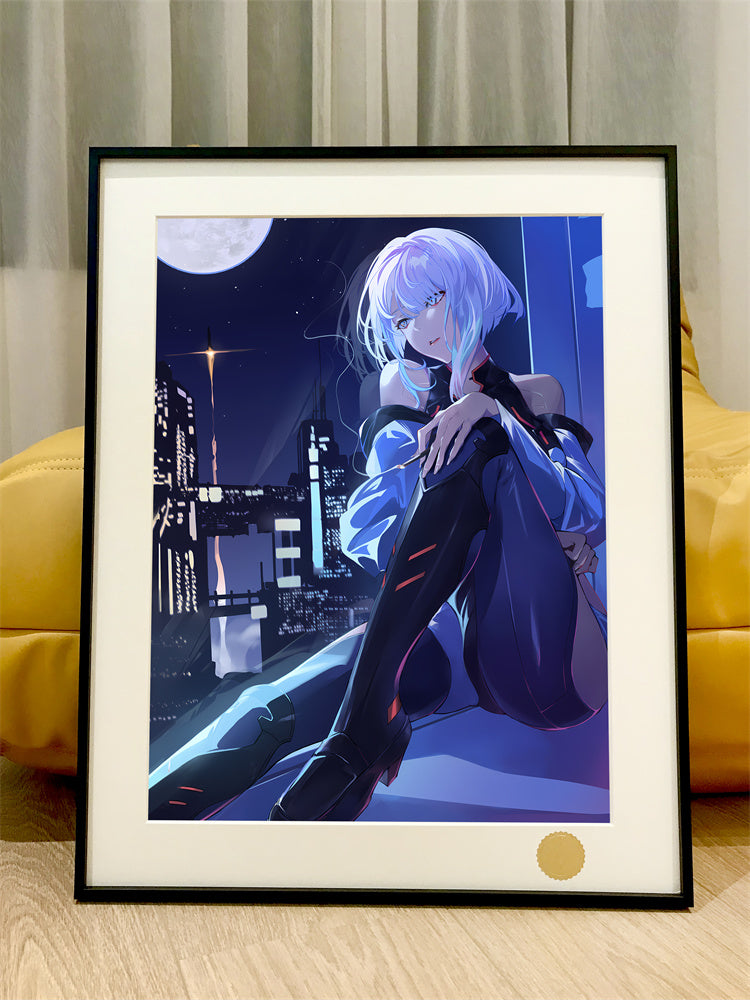 【Pre-sale】Decorative Painting of Lucy-CYBERPUNK EDGERUNNERS-XingKong Studio