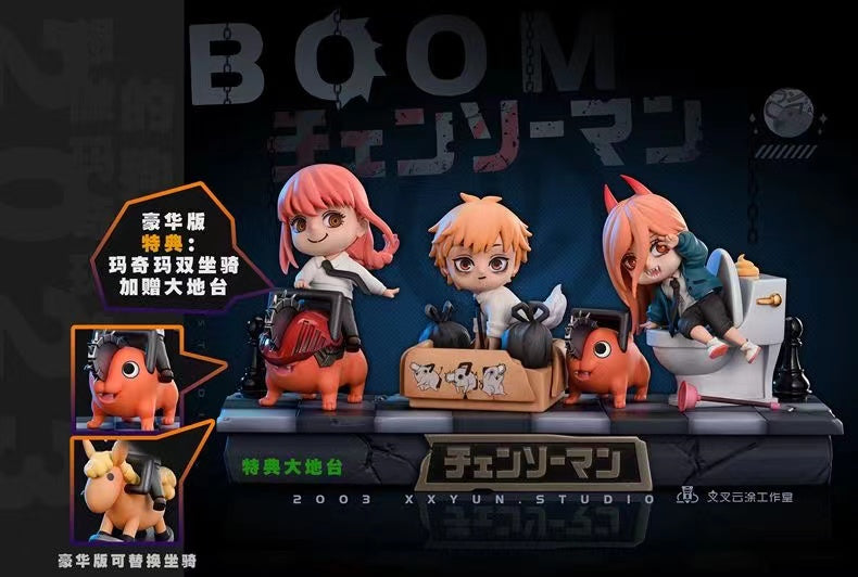 【Pre-sale】Power, Denji, Pochita & Makima-XX YUN  STUDIOS