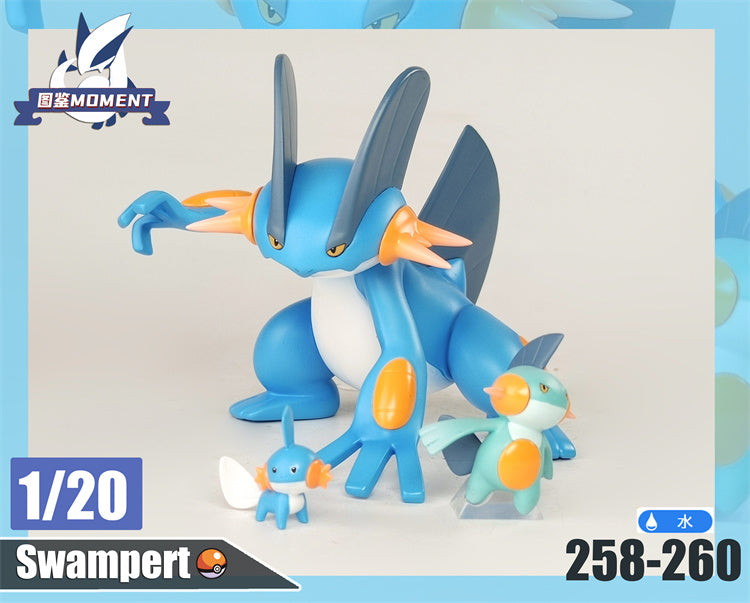 【In stock】1/20 Scale Swampert-Pokemon-MOMENT Studio