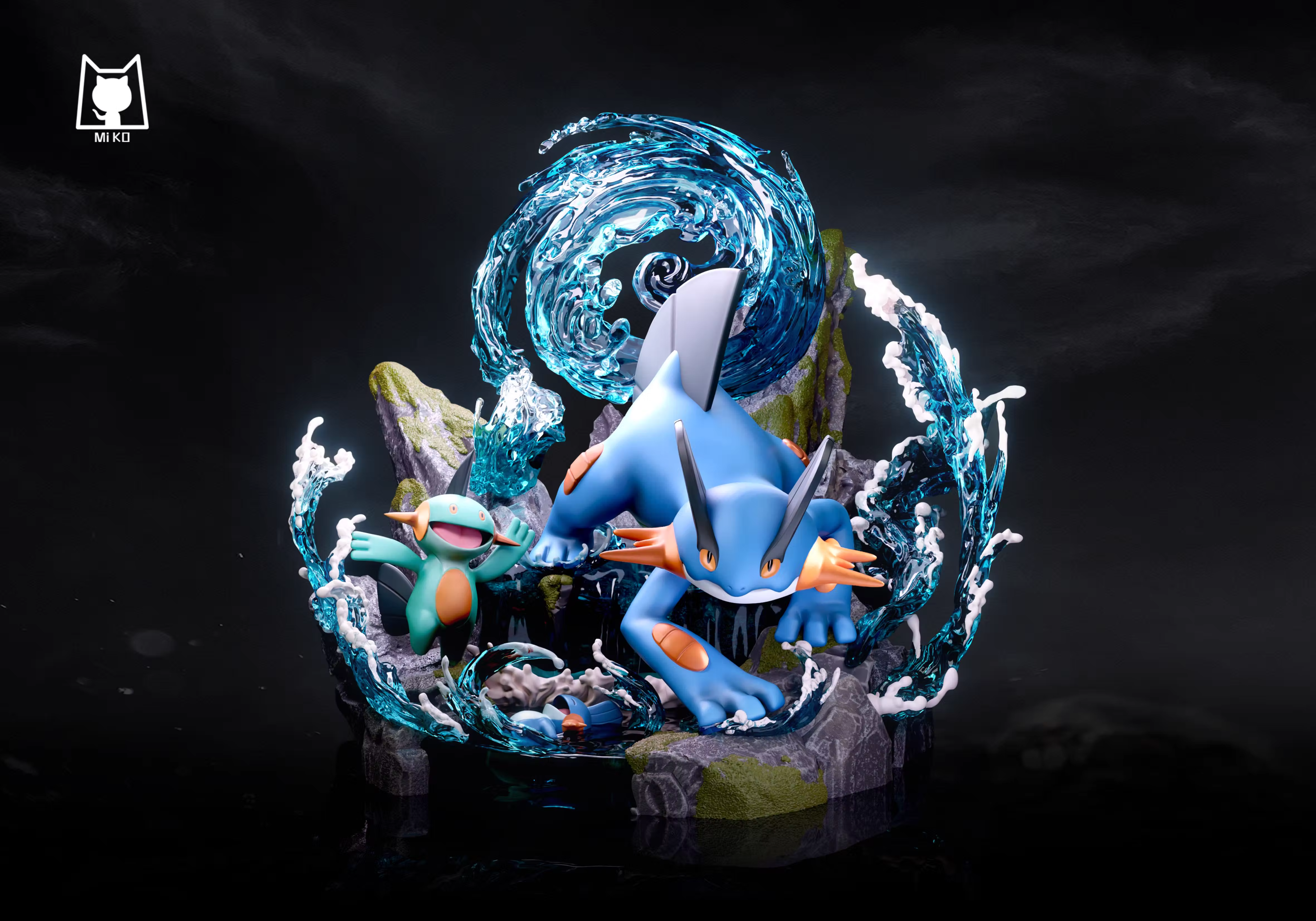 【Sold out】Original Color Swampert-Pokemon-Miko Studio
