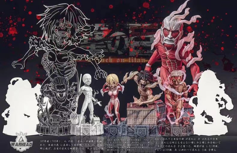 【Pre-sale】WCF Scale Eren-Attack on Titan-Warhead Studio