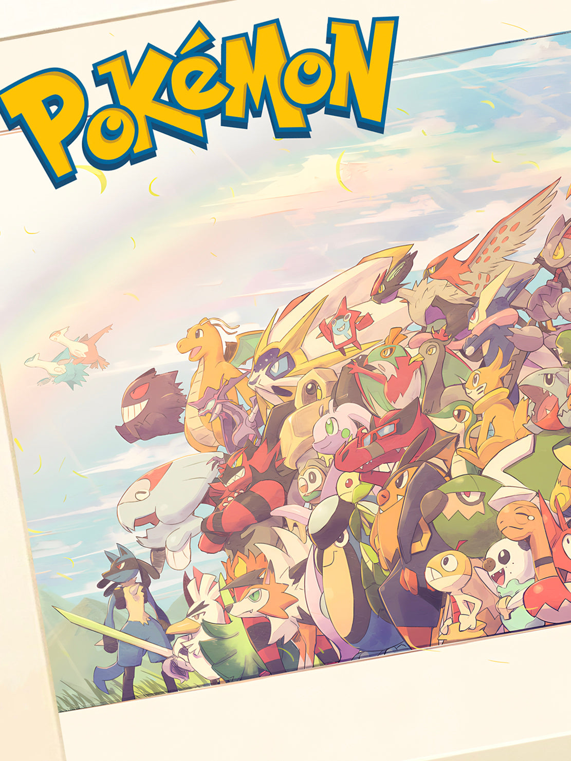 【Pre-sale】Ash Ketchum & Pokemons Decorative Painting-Pokemon-Xingkong Studio