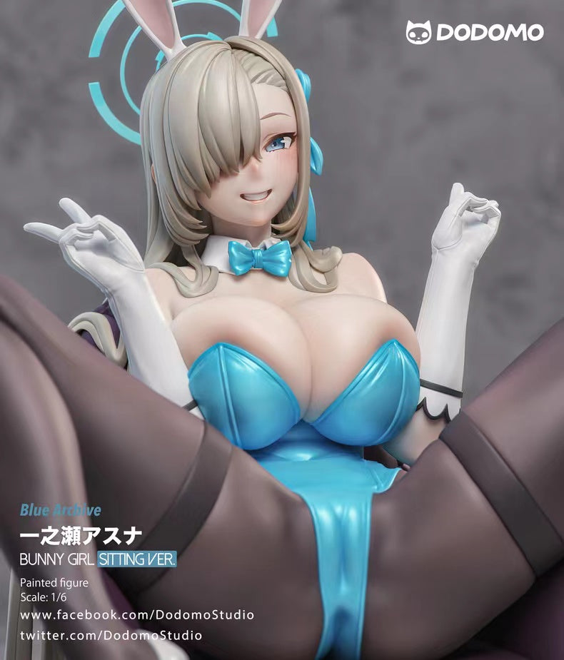 【Pre-sale】1/6 Scale Bunny Girl Sitting Asuna-Blue Archive-Dodomo Studio